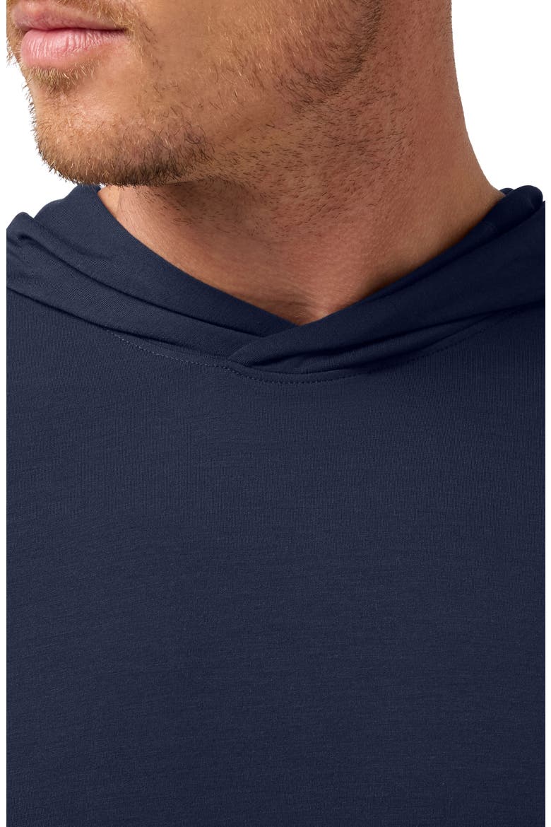 Knox Long Sleeve Hooded T-Shirt, Alternate, color, NAVY