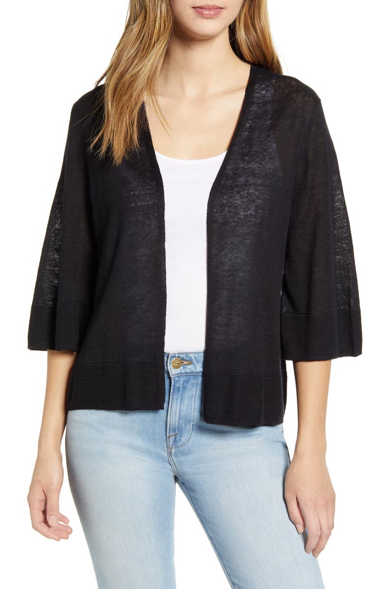 Tommy Bahama Lea Linen Cardigan, Main, color,