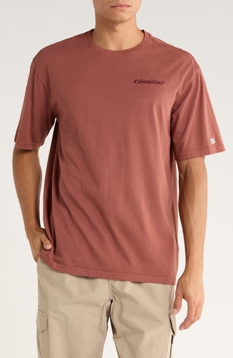 Relaxed Fit Embroidered Heavyweight Cotton T-Shirt