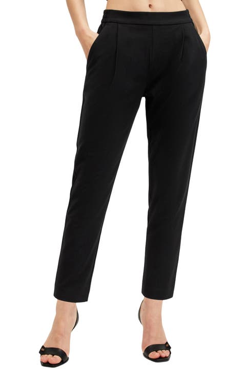 パンツ ALLSAINTS Women Straight Pants LOUISA WP534Z BLACK Black Women's AllSaints Pants & Leggings | Nordstrom