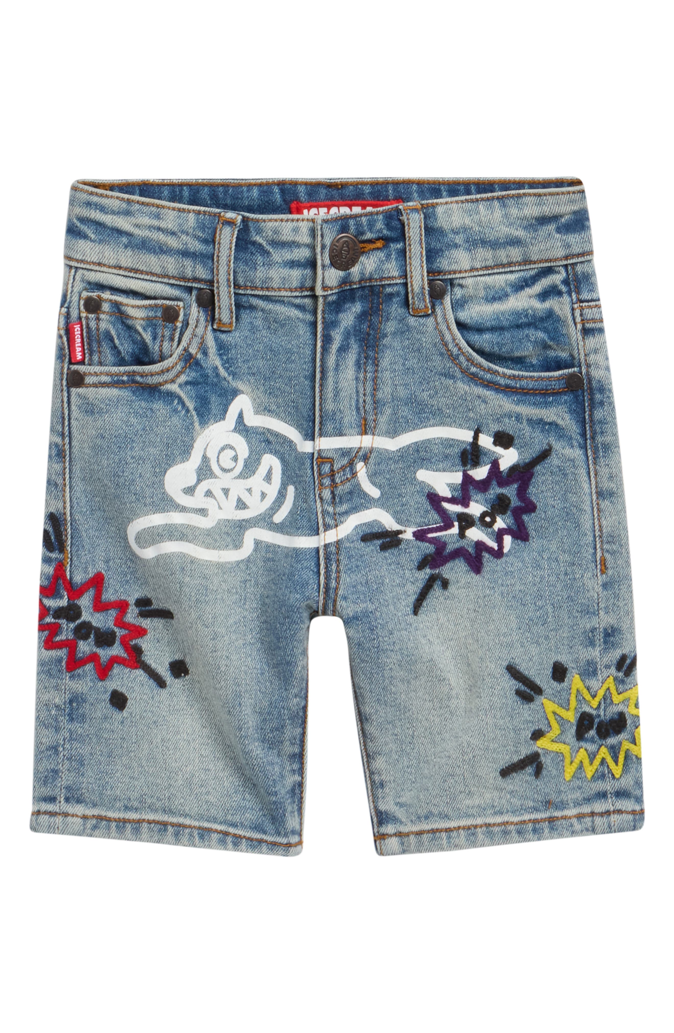 ICECREAM Kids' Pow Wow Jean Shorts