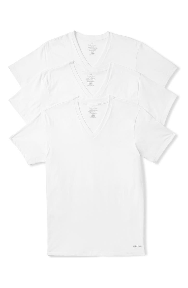 Calvin Klein 3-Pack Classic Fit T-Shirt, Alternate, color,