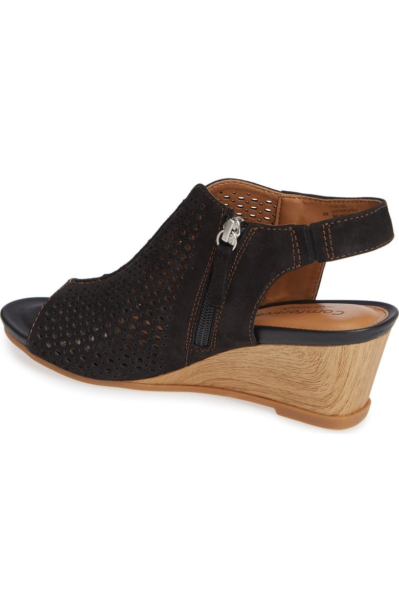 Comfortiva Skylyn Wedge Sandal, Alternate, color,