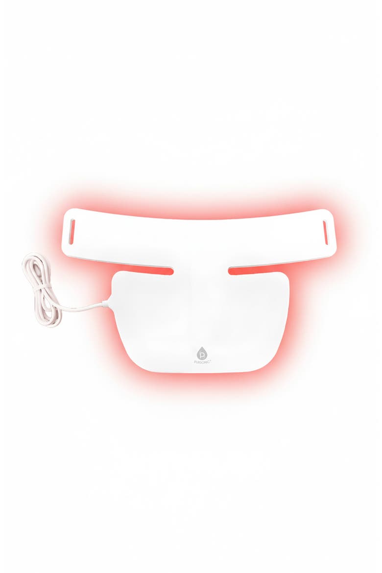 LED Light Therapy Neckplate, Alternate, color, WHITE