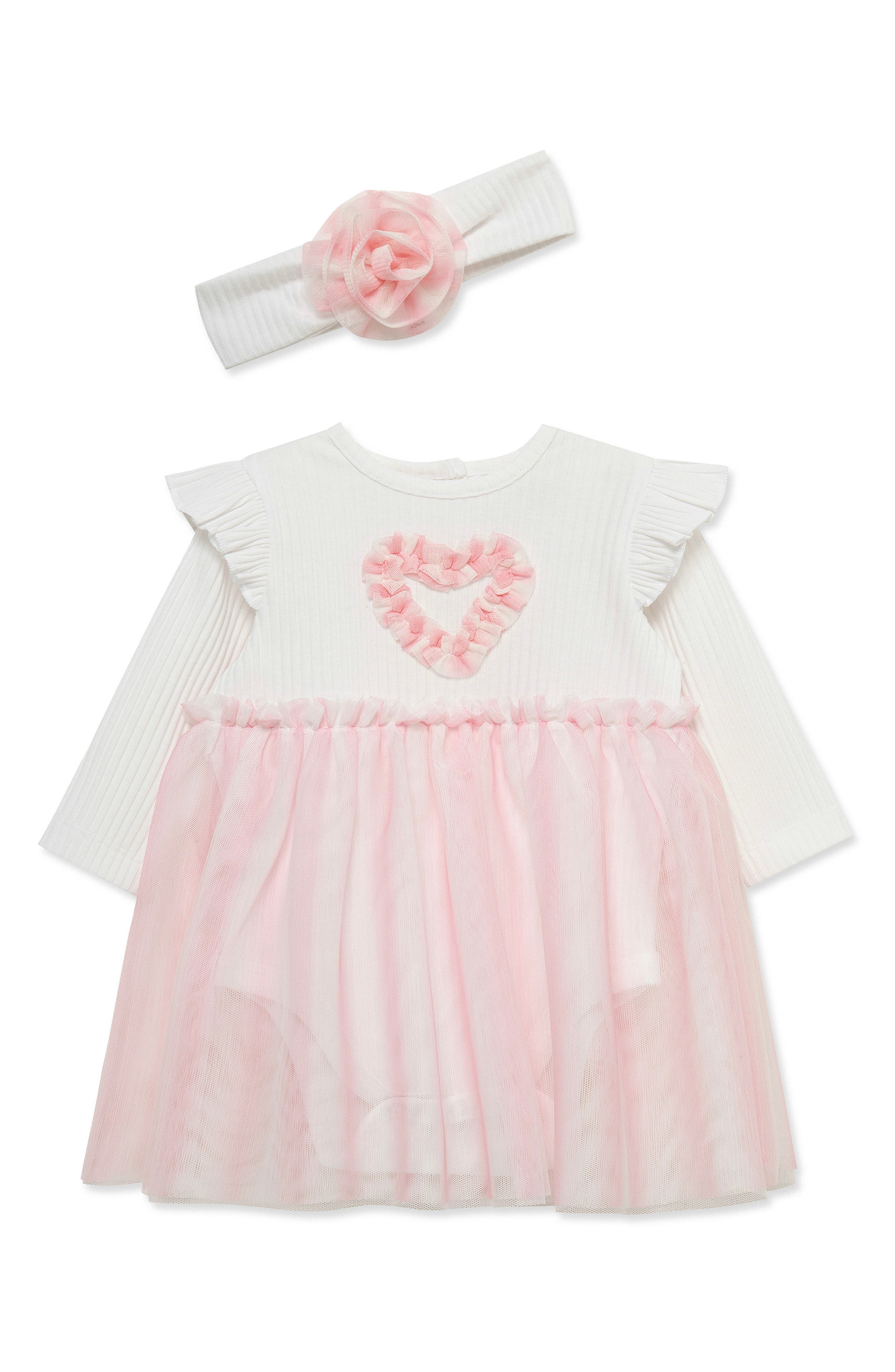 Kids' Sweetheart Tutu Bodysuit & Headband Set