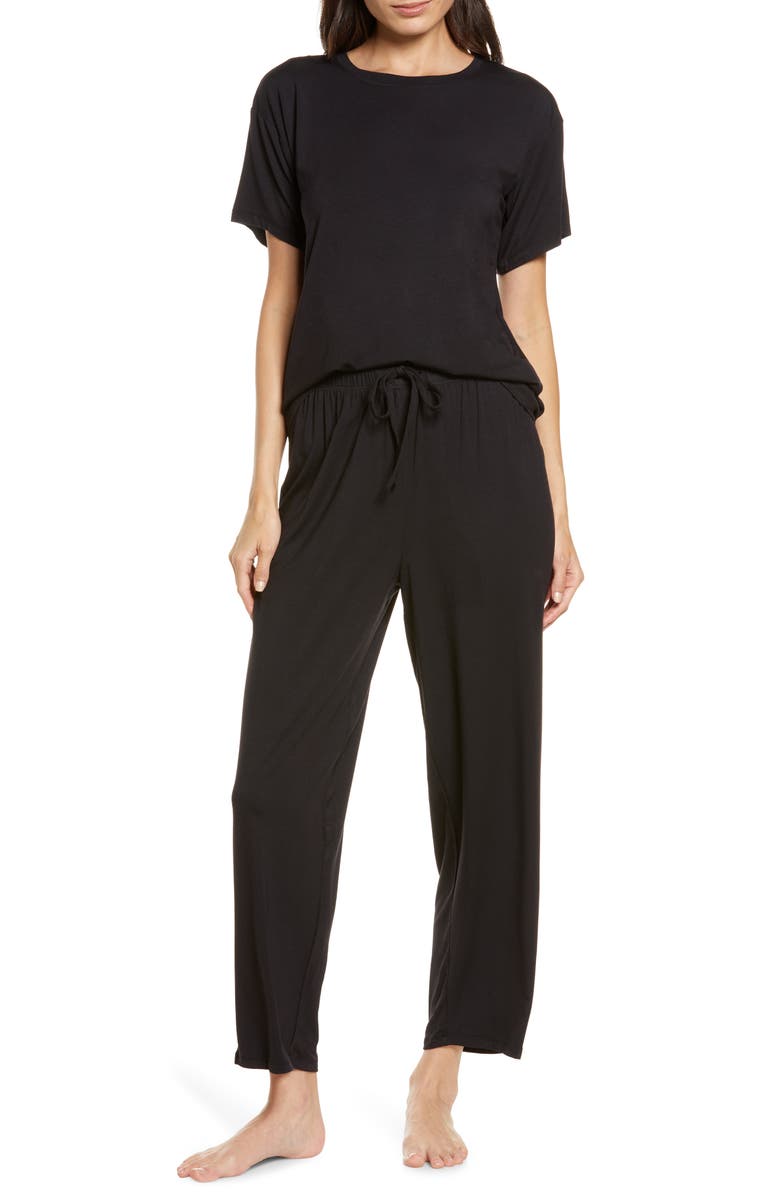 Nordstrom Moonlight Eco Easy Crop Pajamas, Main, color,