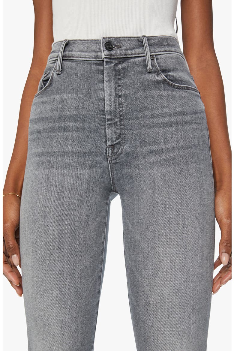 High Waist Ankle Bootcut Jeans, Alternate, color, NORTHERN LIGHTS