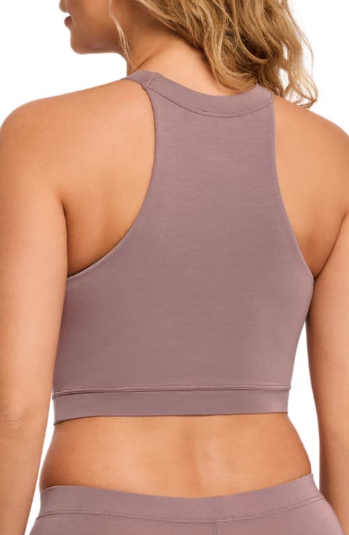 Fleur't Essential Lounge Top In Cappuccino In Cappuccino