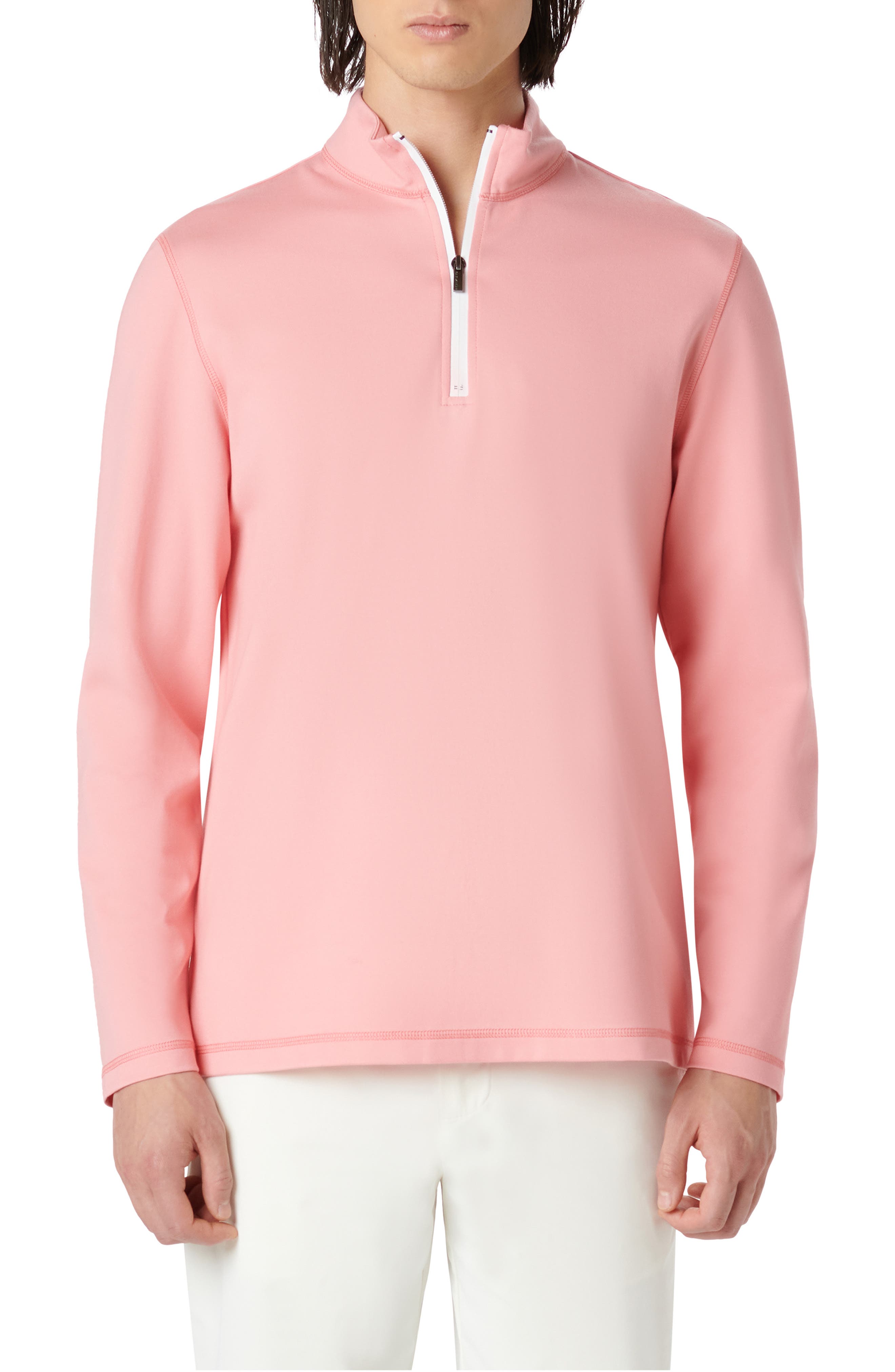 Bugatchi Quarter Zip Pullover