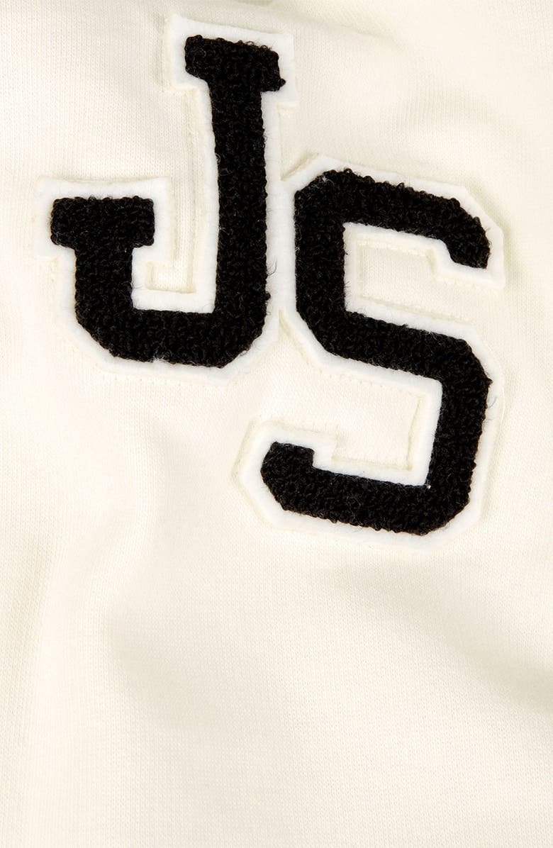 Topshop Jersey Varsity Jacket, Alternate, color, 