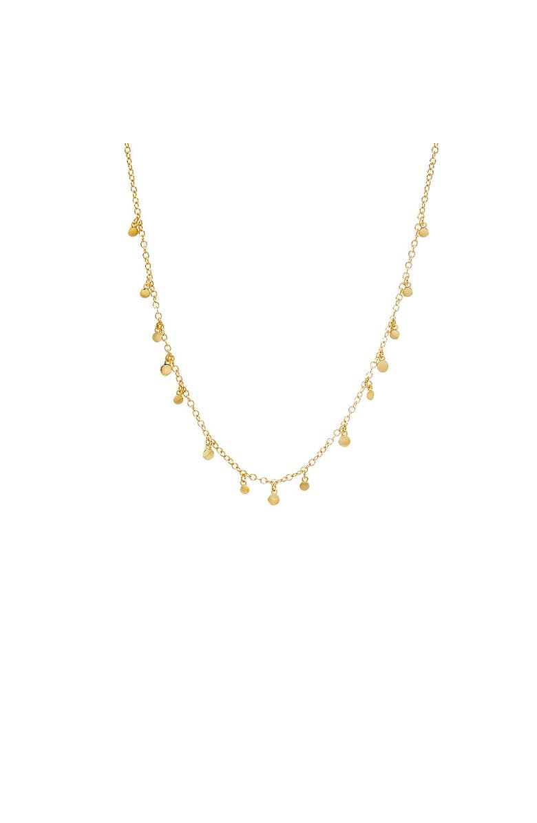 BY ADINA EDEN Solid Discs Shaker Necklace, Main, color, 