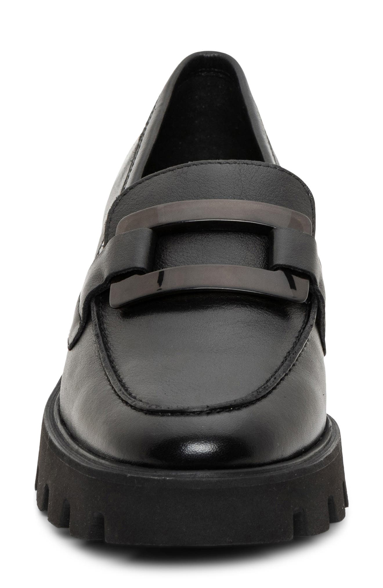 ara Oleander Platform Loafer, Alternate, color, Black