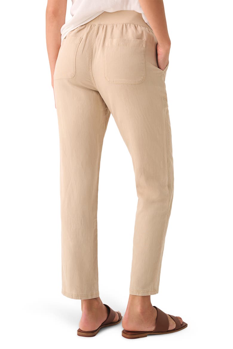 Arlie Pull-On Tapered Leg Pants, Alternate, color, SAFARI