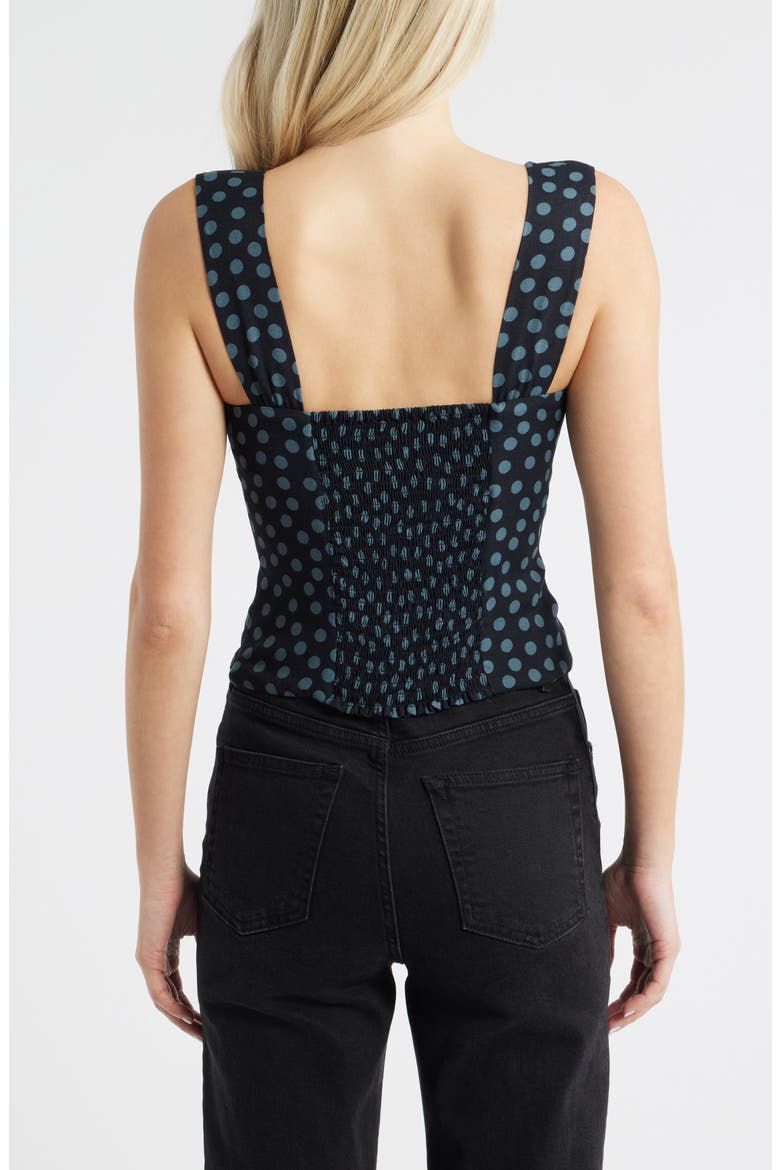 Hester Crepe Top, Alternate, color, COSMIC DOT