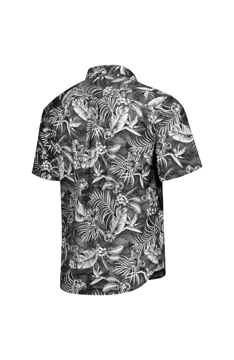 Tommy Bahama Men's Tommy Bahama Black Washington Commanders Aqua Lush Full-Button Shirt, Alternate, color, 