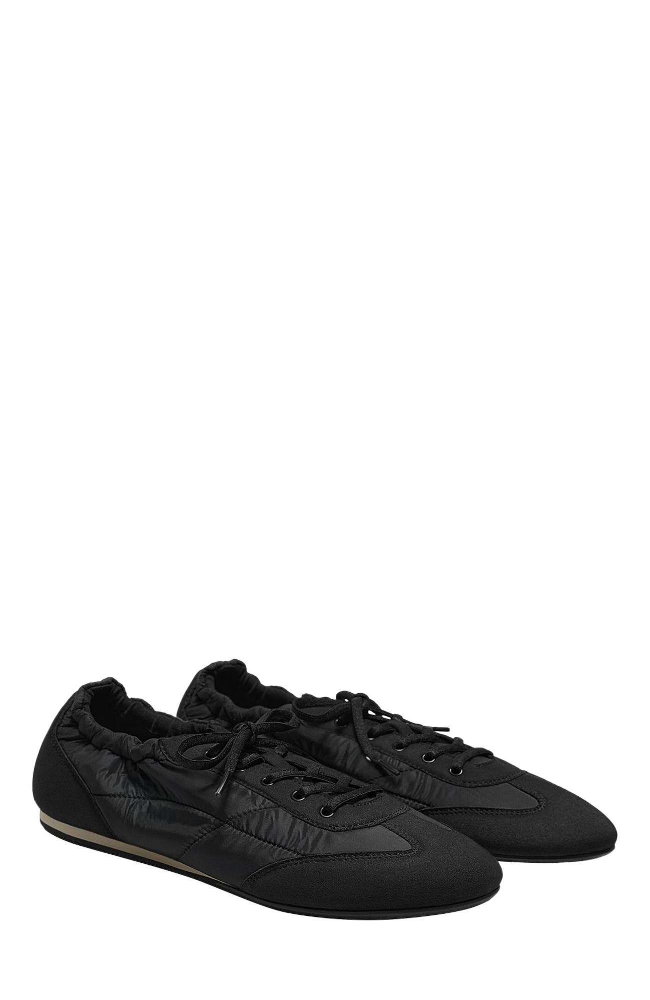 VIVAIA Jogger Re-Nylon Sneakerina, Alternate, color, Black