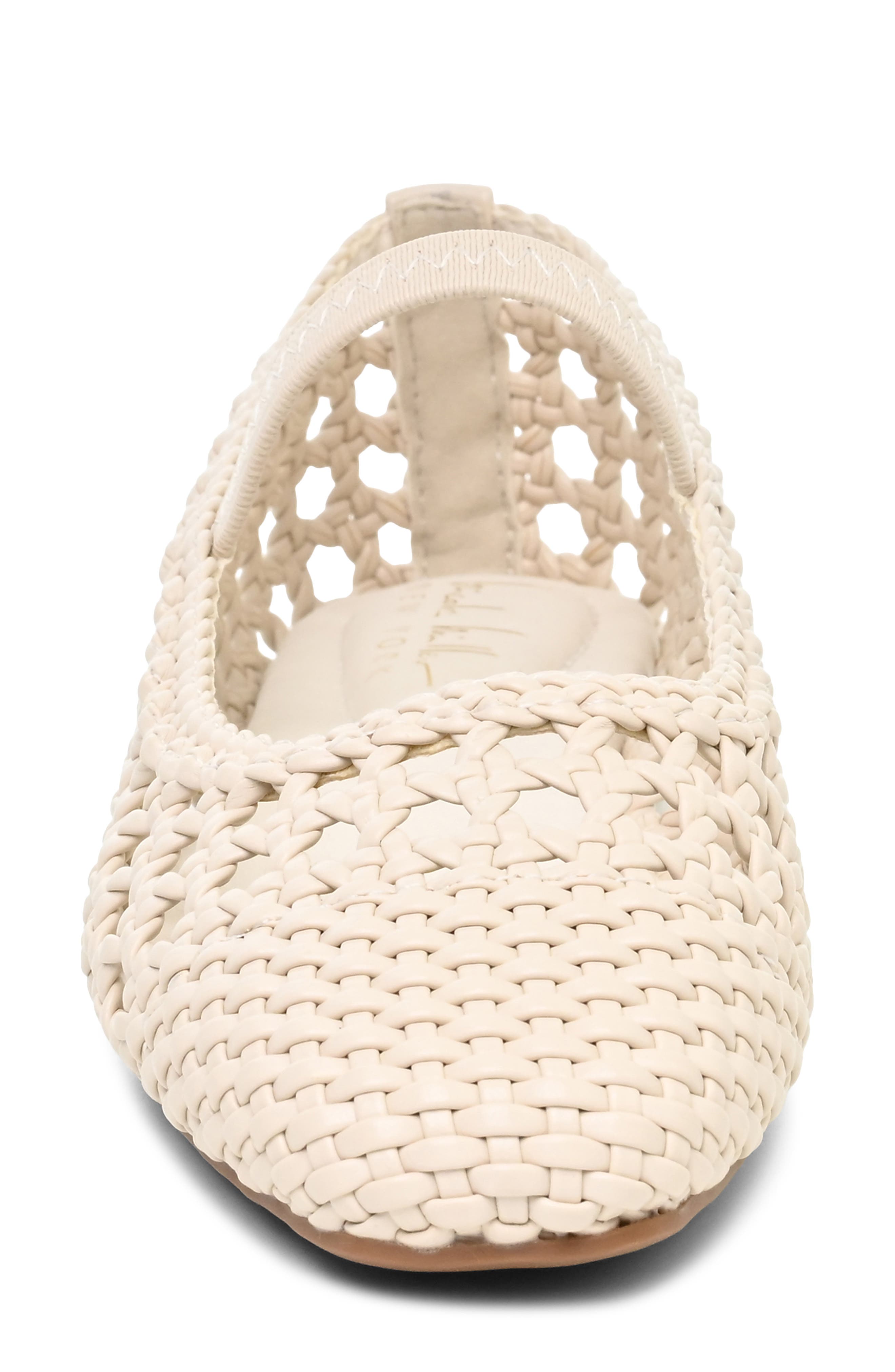 Woven Flat, Alternate, color, BONE