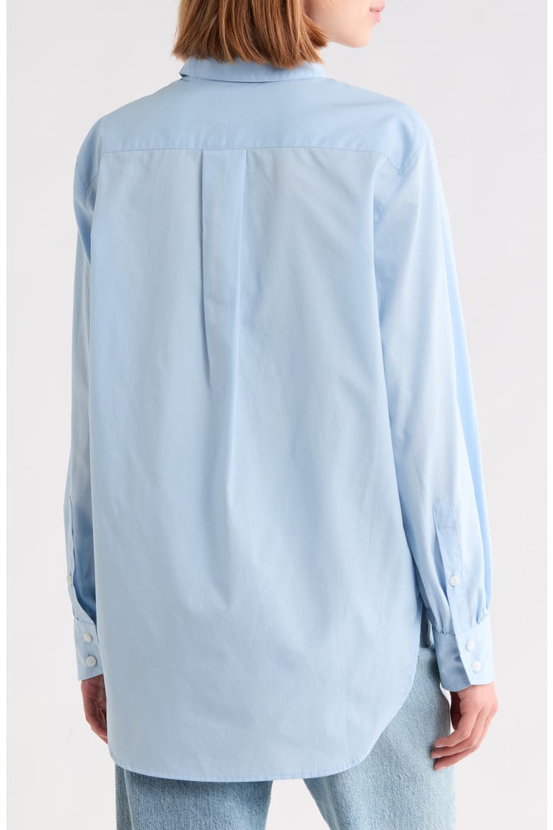 Max Button Front Shirt, Alternate, color, CLS BLUE