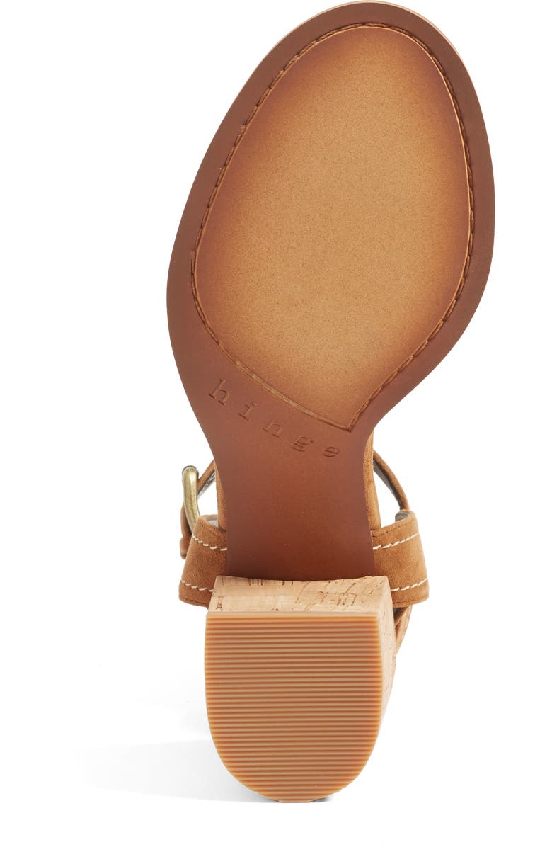 Hinge Dylan Block Heel Sandal, Alternate, color,