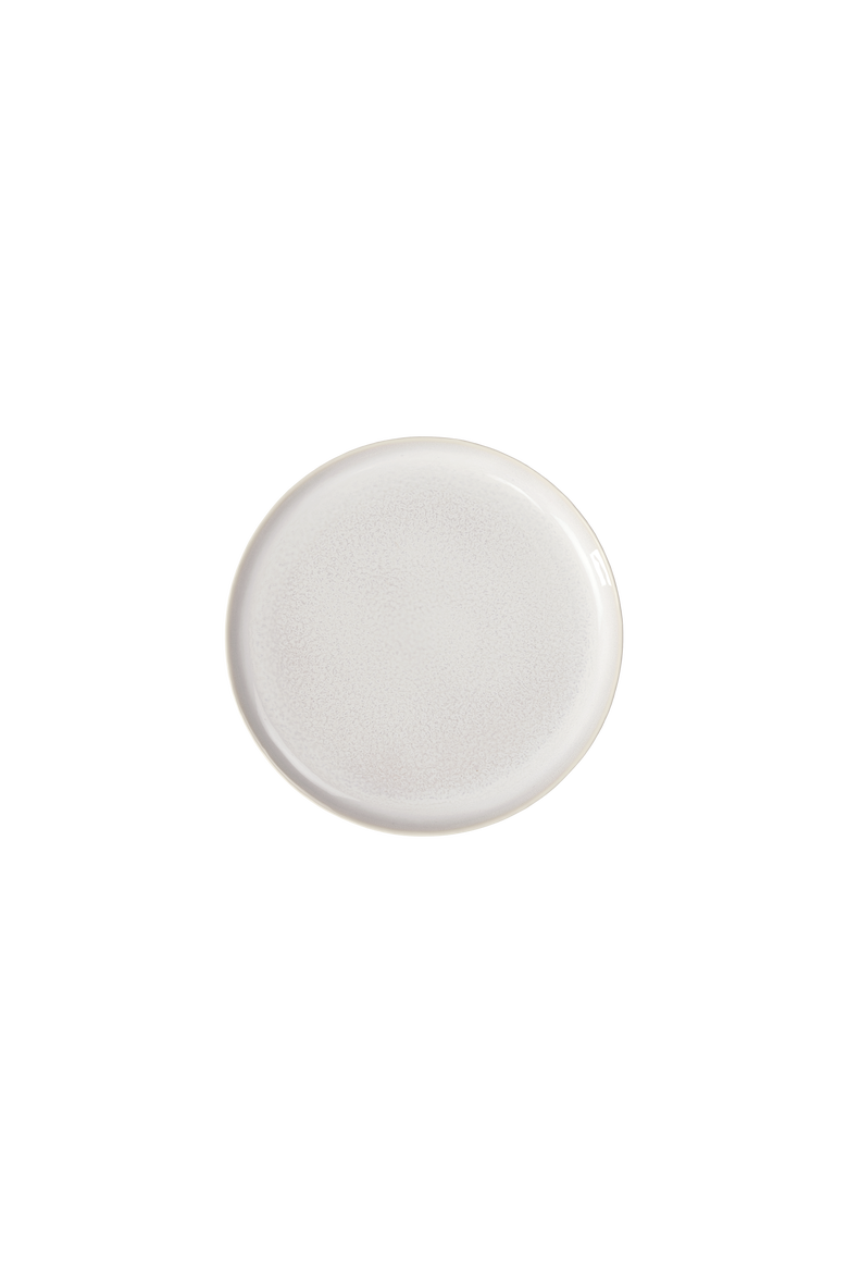 Crafted Cotton Salad Plate, Main, color, White
