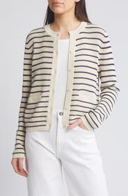 rag & bone Viola Stripe Cardigan