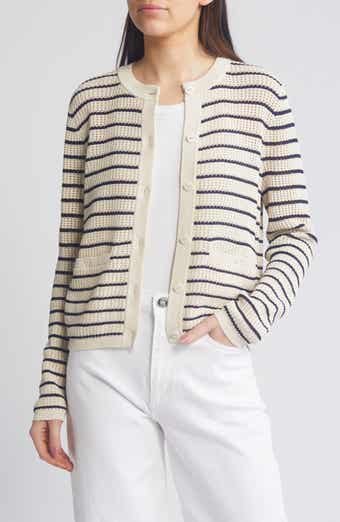 rag & bone Viola Stripe Cardigan
