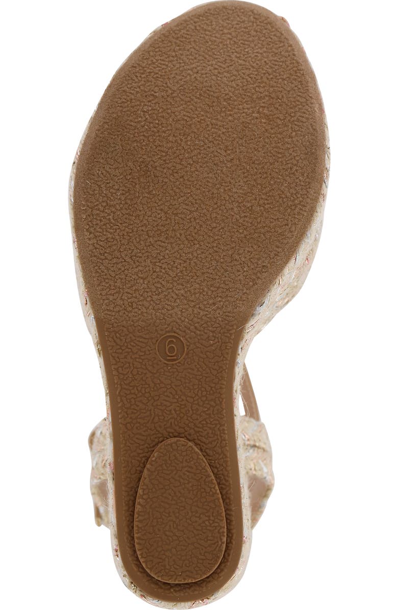 MIA Alouette Wedge Espadrille Sandal, Alternate, color, Natural Jute