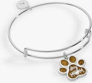 Alex and Ani Dog Mom Charm Bangle