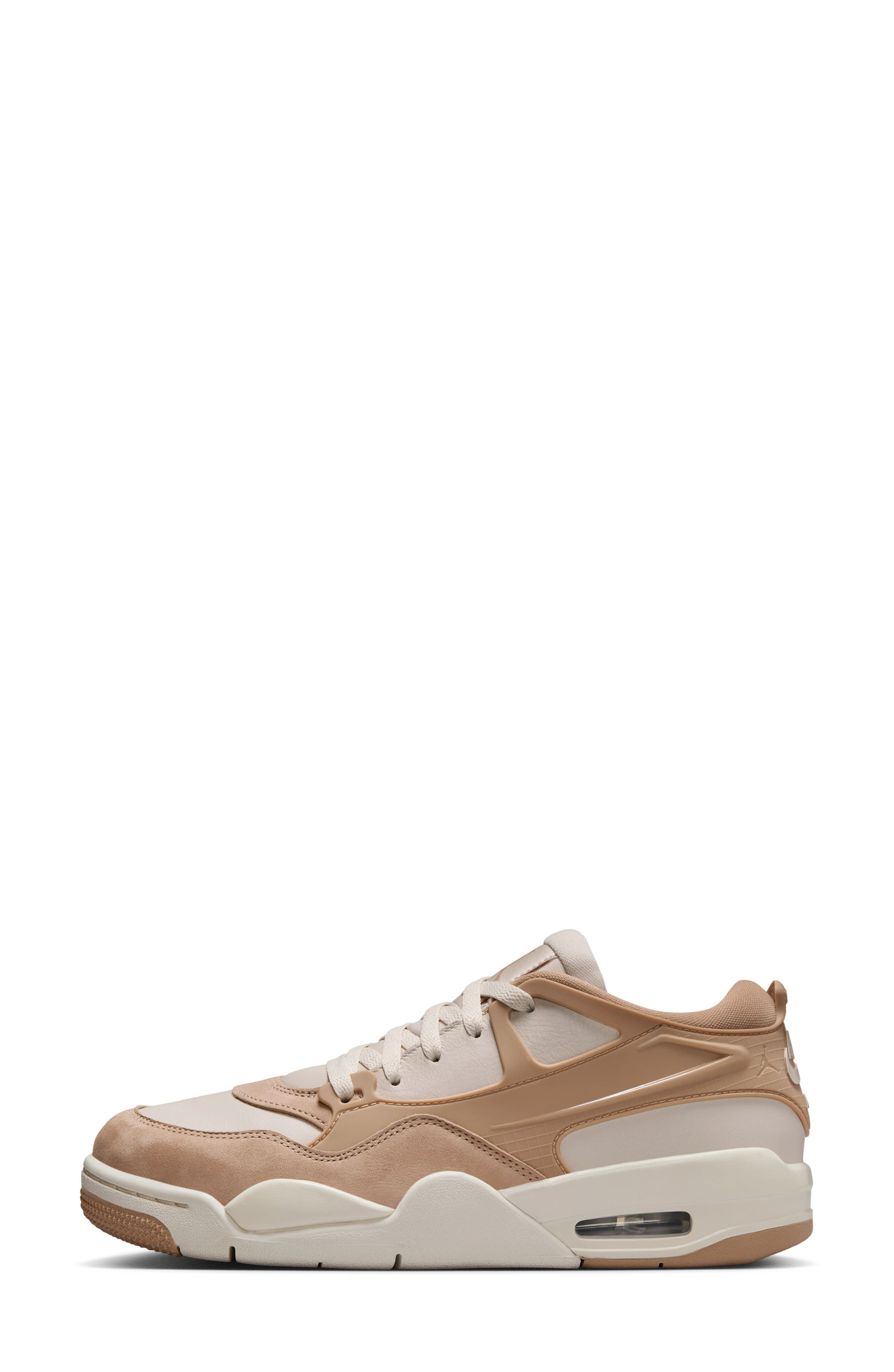 Air Jordan 4RM Sneaker, Alternate, color, HEMP/ SAIL/ OREWOOD BROWN