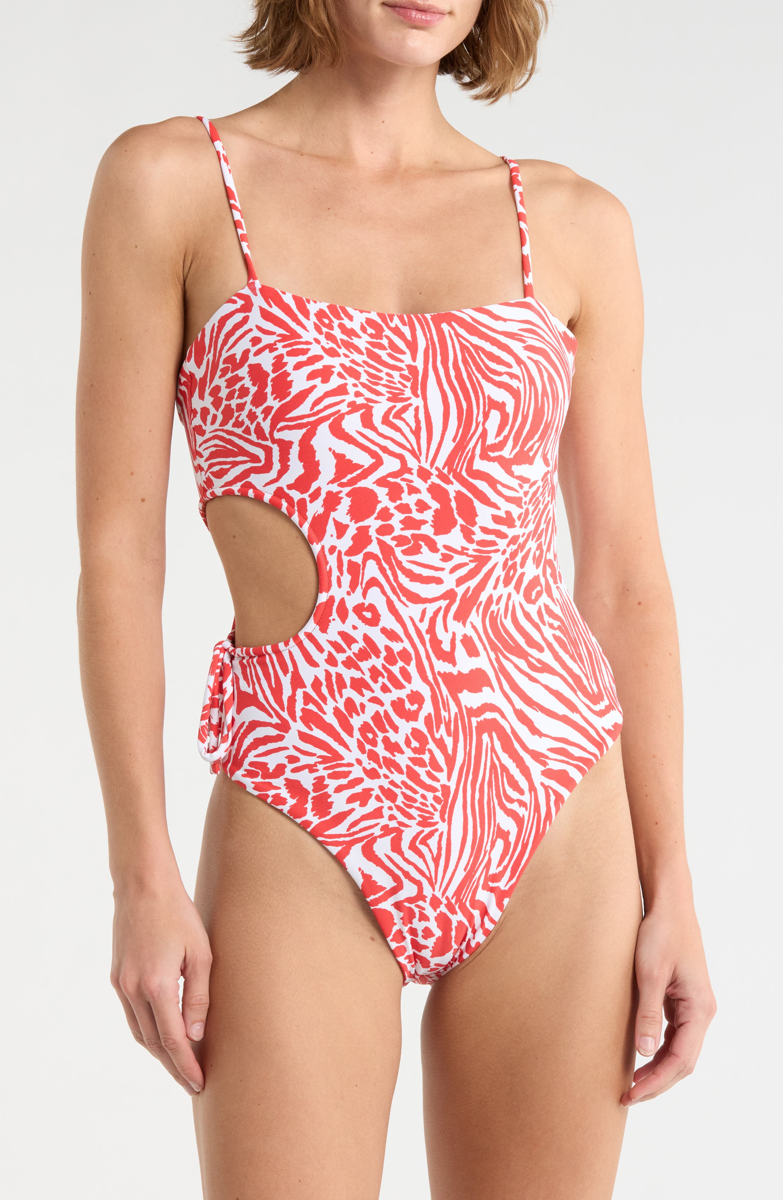 Maaji Ann Side Cutout One-Piece Swimsuit
