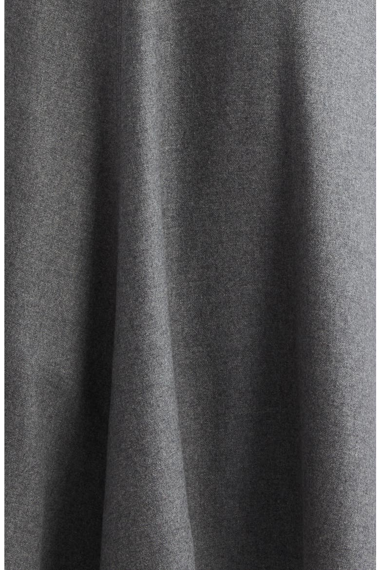 Rasima Midi Skirt, Alternate, color, HEATHER GREY
