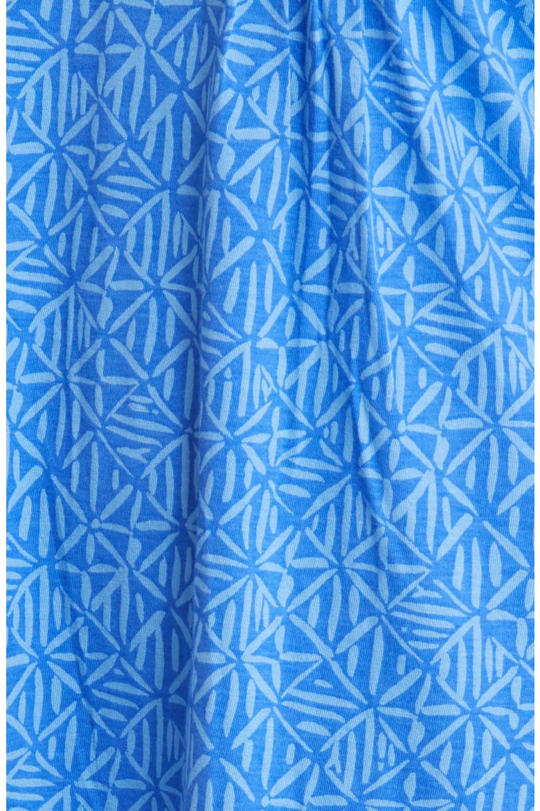 Fairfax Cotton Jersey Shift Dress, Alternate, color, ALBA BLUE