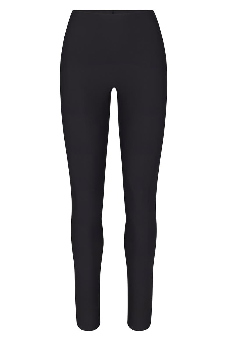 High Waist Shaping Leggings, Alternate, color, ONYX