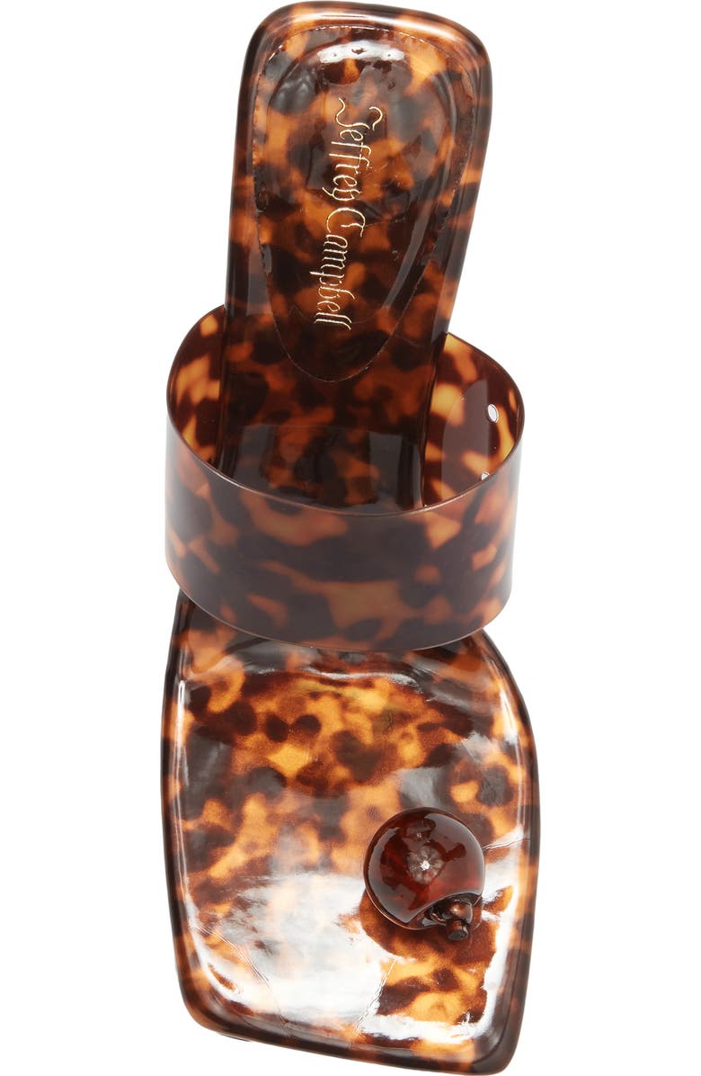Jeffrey Campbell Aqueous Sandal, Alternate, color, Tortoise