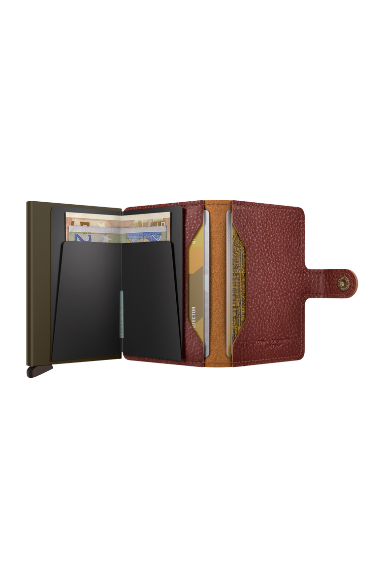 Miniwallet Veg, Alternate, color, Tuscan
