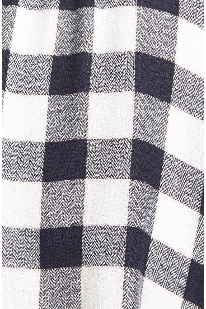 Shirtdress, Alternate, color, NAVY/ WHITE