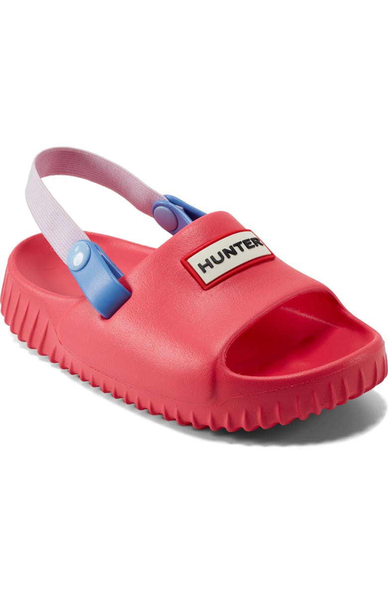 Hunter Kids' Fern Slingback Sandal, Main, color, Medium Pink 660