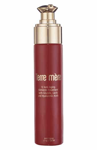 TERRE MERE 12 Anti-Aging Elements Treatment with Glycolic, Lactic & Hyaluronic Acids