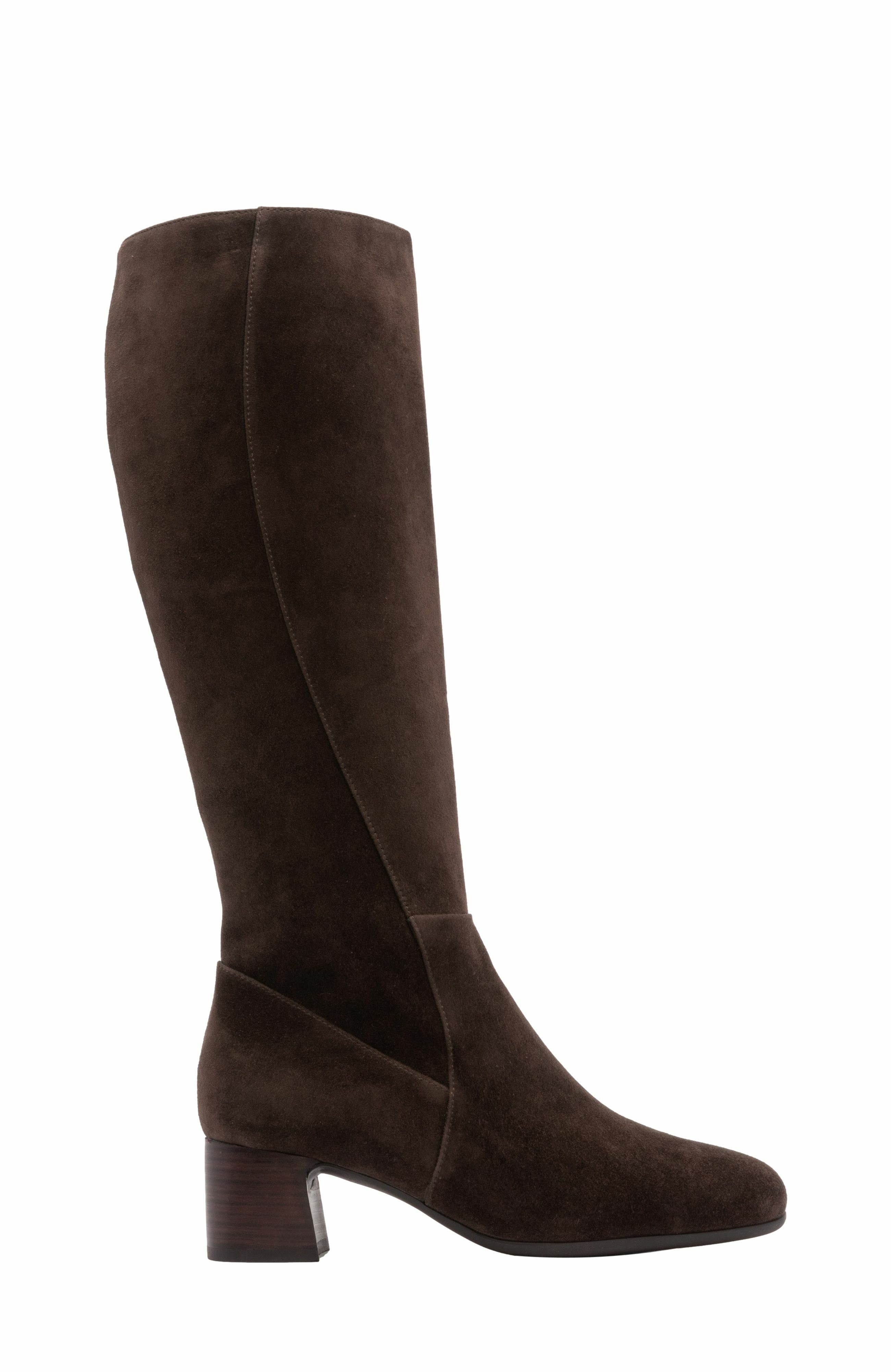 Avenue Tall Boot, Alternate, color, Java Suede - Regular