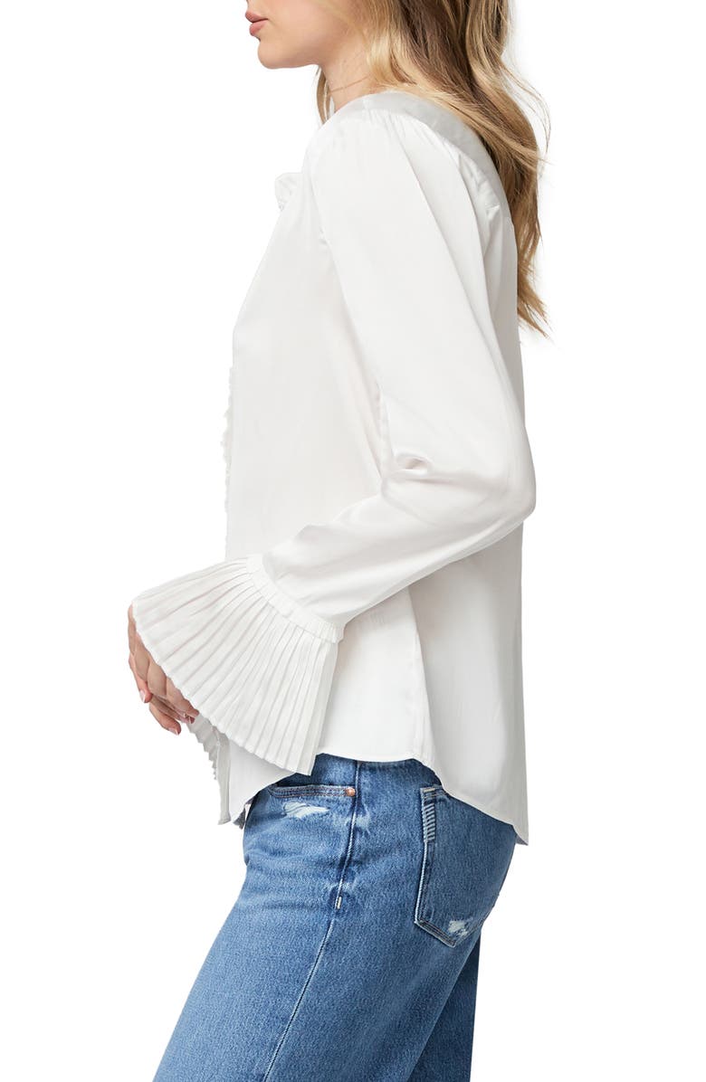 PAIGE Palma Button-Up Shirt, Alternate, color, White