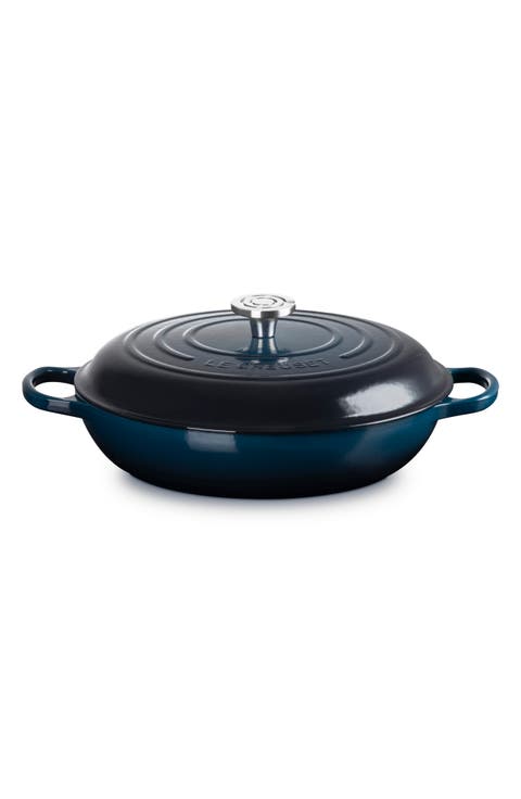 Signature 3.5-Quart Enameled Cast Iron Braiser
