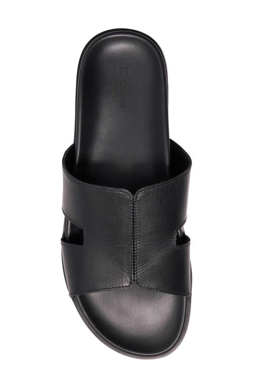 Dune London Insight Slide Sandal In Black