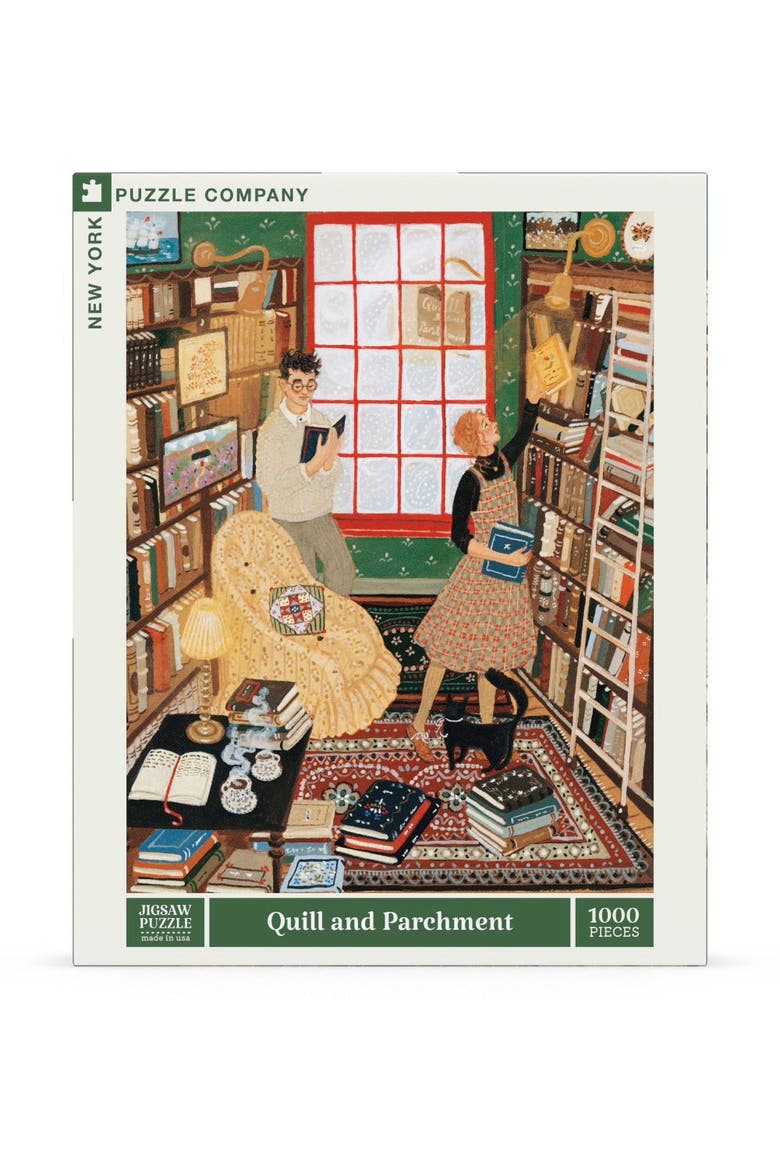Quill and Parchment 1000 Piece Puzzle, Main, color, No Color