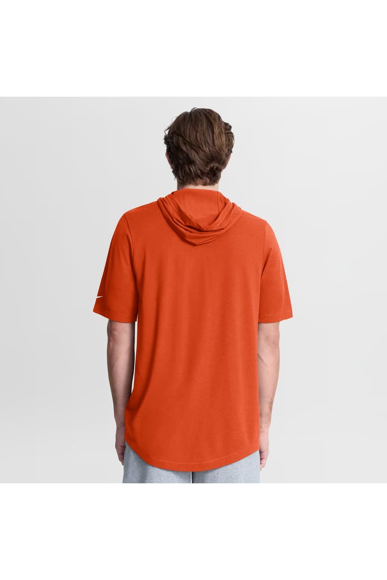 Men's Nike Orange Chicago Bears Tri-Blend Hooded T-Shirt, Alternate, color, Orange