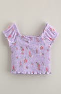 Nordstrom Kids' Floral Smocked Top