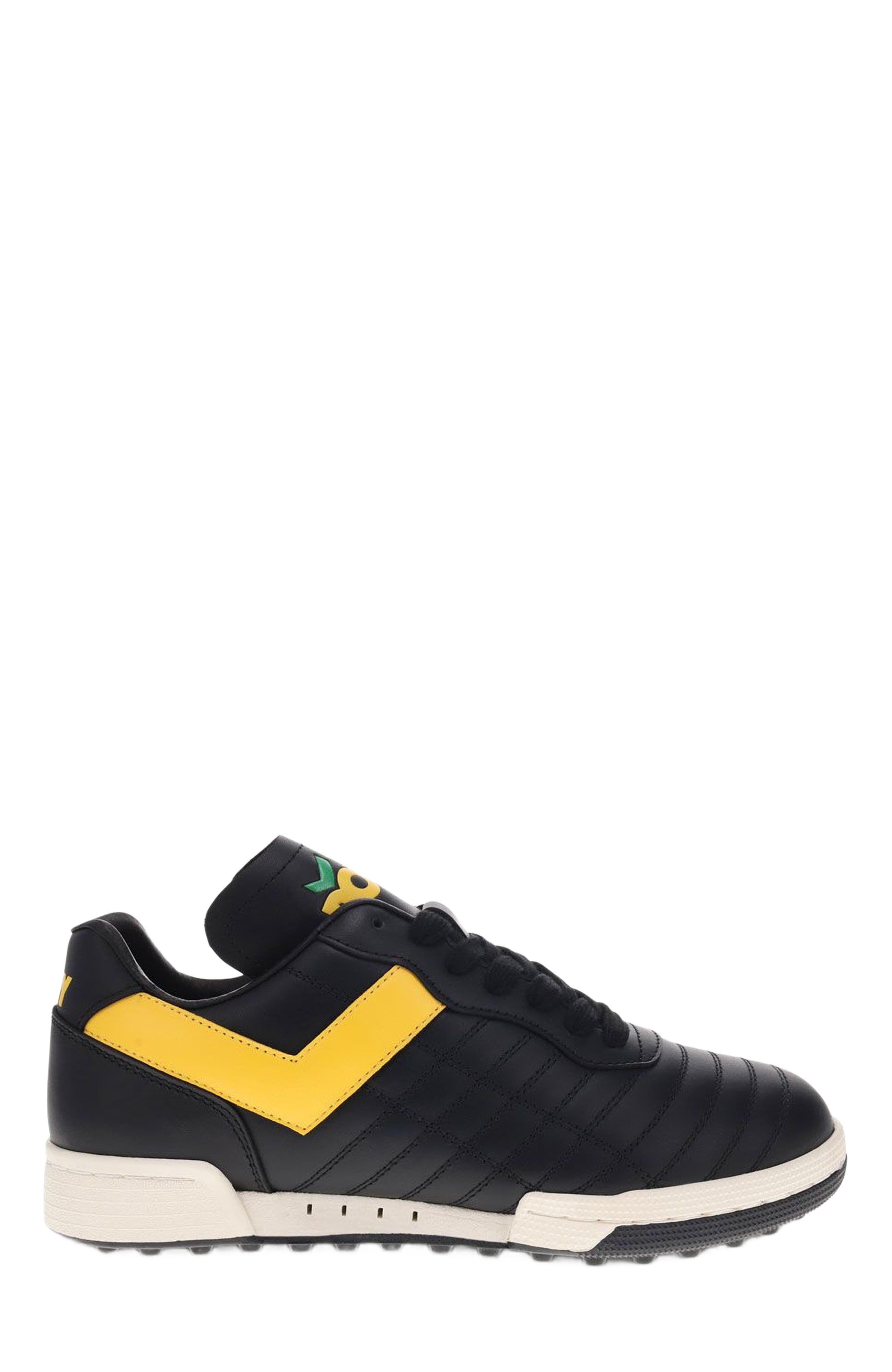 PONY Madrid 82 Sneakers, Alternate, color, Black/Yellow/Green