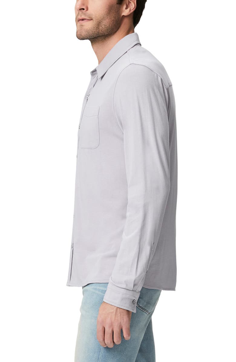 PAIGE Stockton Knit Button-Up Shirt, Alternate, color, 