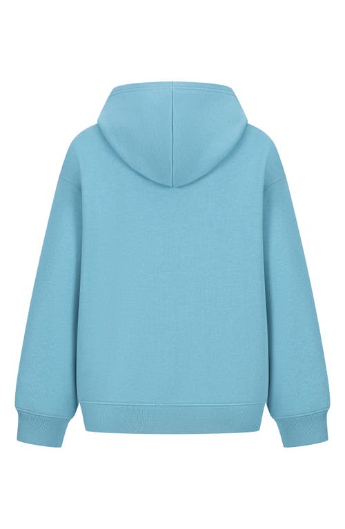 Roxy Kids' Botanical Oversized Hoodie In Blue