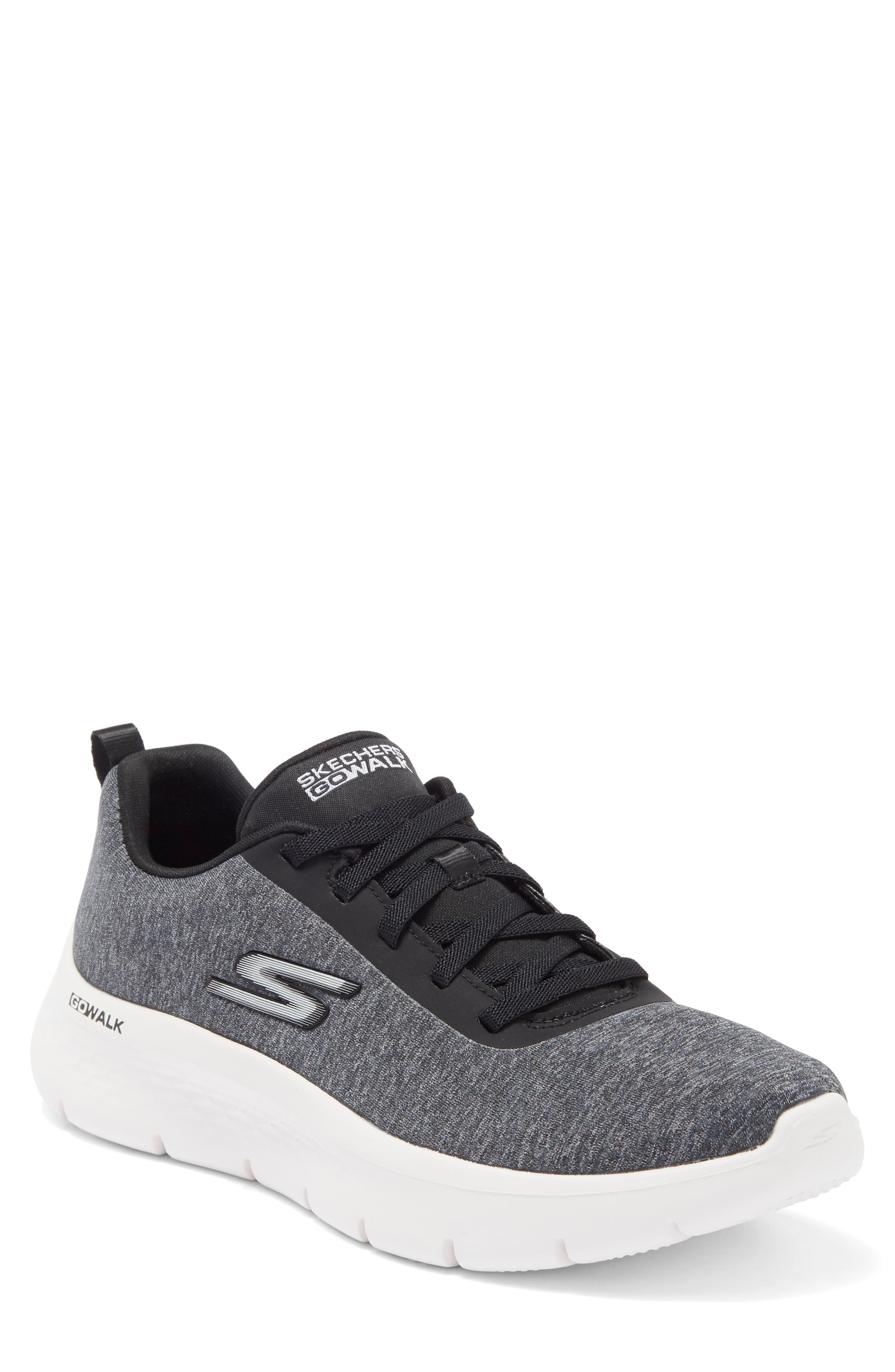 SKECHERS Go Walk - Flex Dazzling Smile Sneaker, Main, color, 