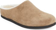 Common Projects Suede & Genuine Shearling Clog